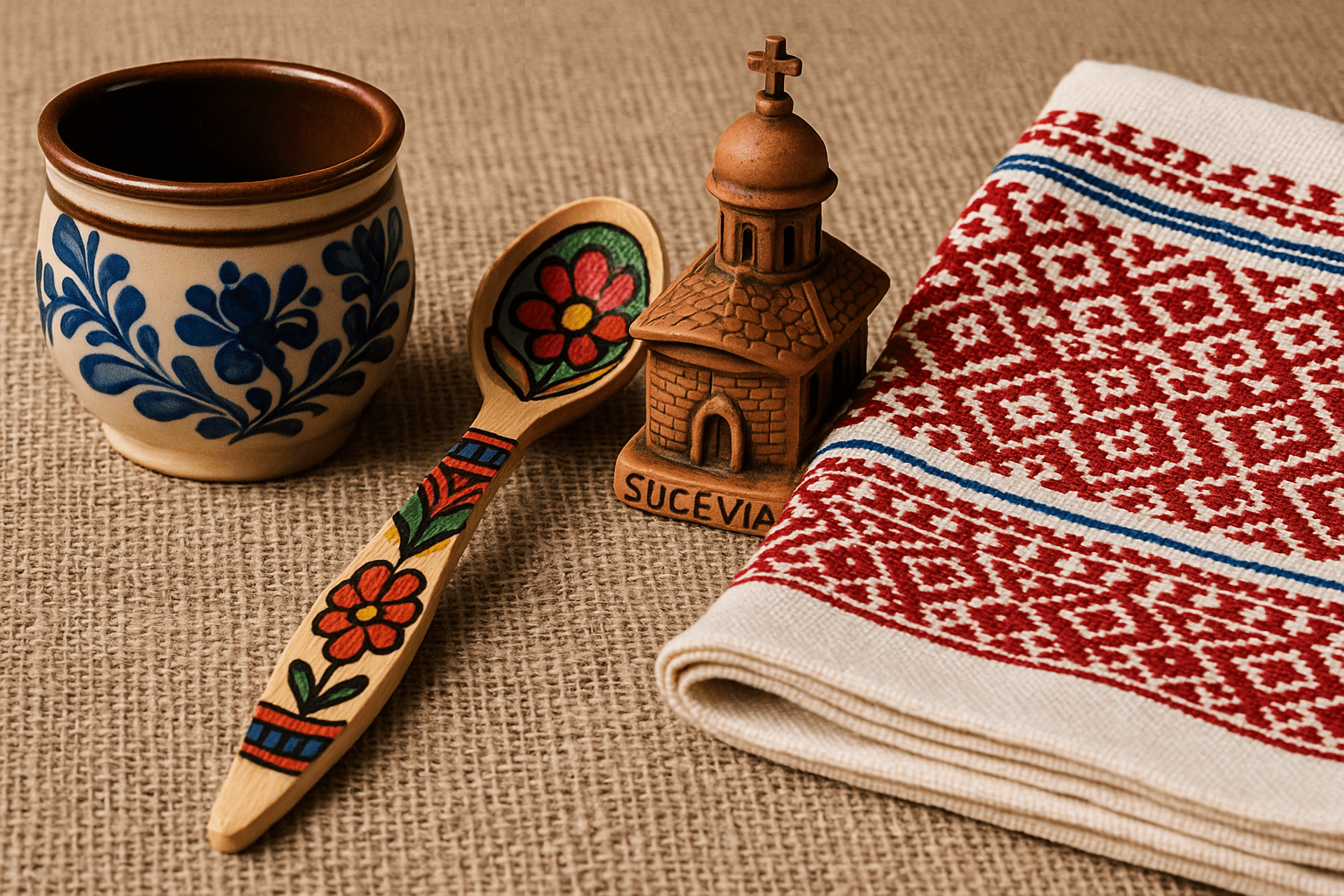 Objetos tradicionales rumanos