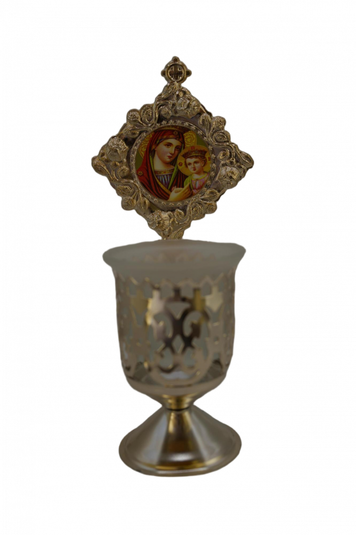 Candela de Masa Mica Alba Fecioara si Pruncul