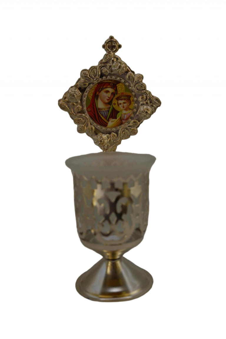 Candela de Masa Mica Alba Fecioara si Pruncul