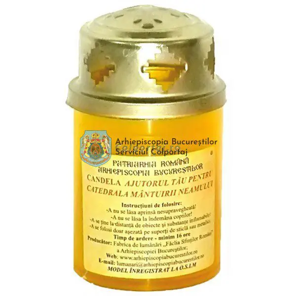 Candelă de cult ortodoxa Candelă de cult ortodoxa - imagine 1