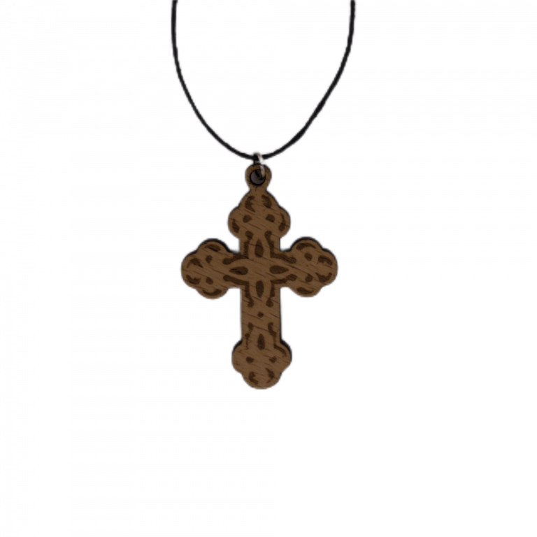 Cruz ortodoxa de madera Modelo 1