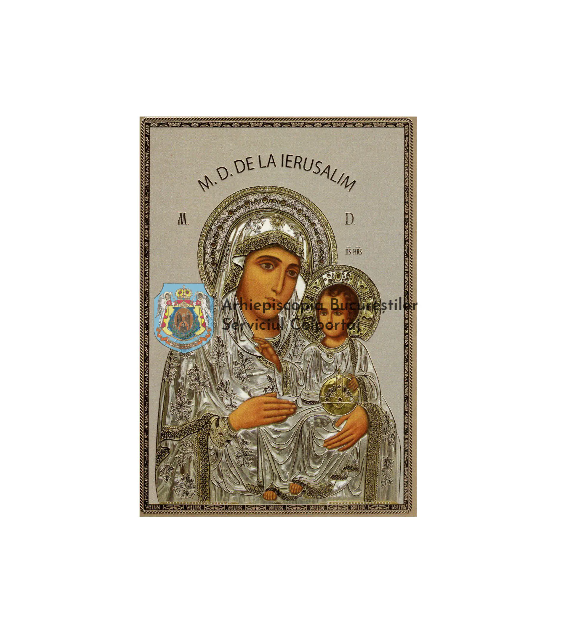 Icoană Maica Domnului De La Ierusalim Icoană Maica Domnului De La Ierusalim