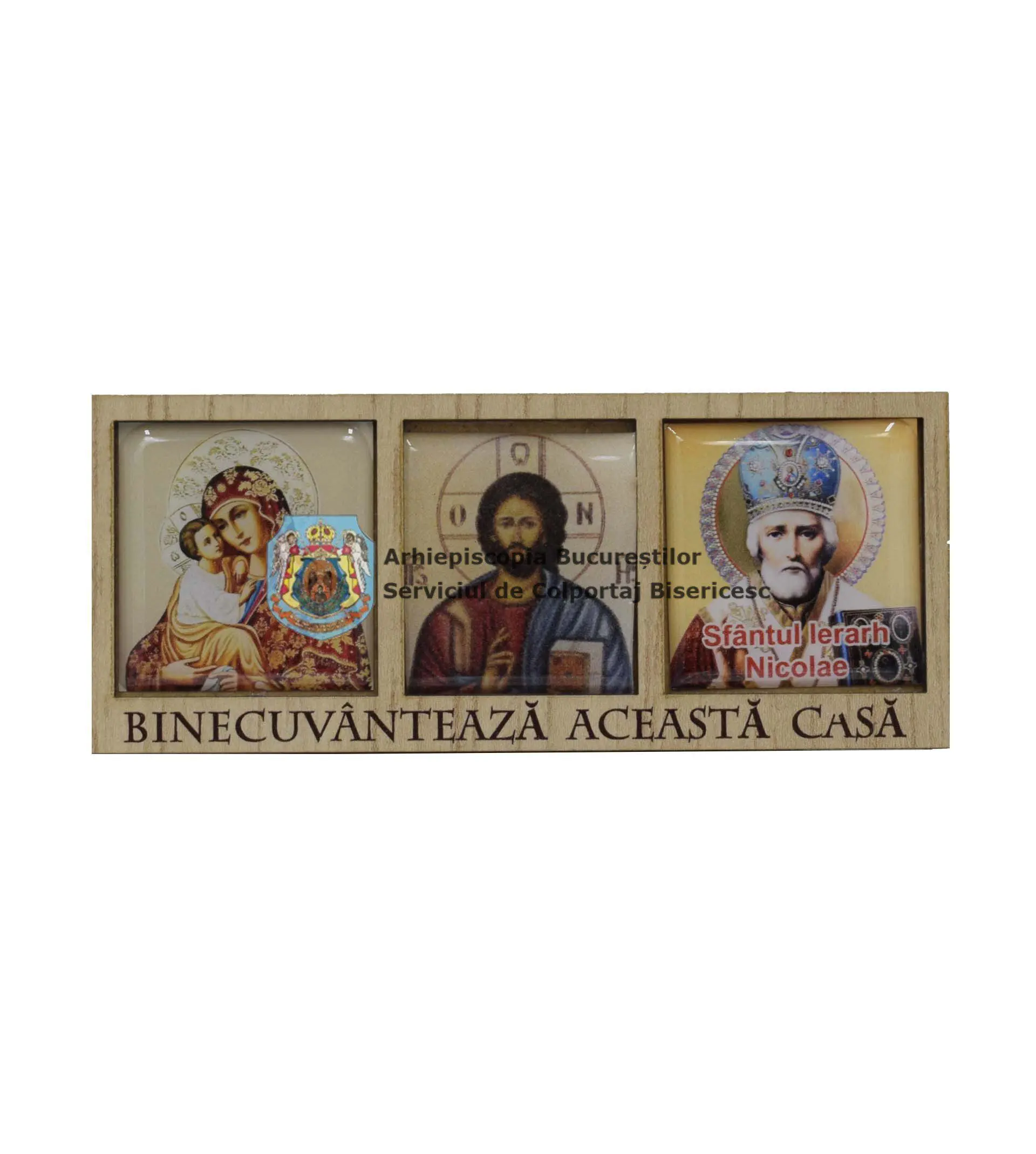 Iconiță cu trei imagini - diverse modele Iconiță cu trei imagini - diverse modele