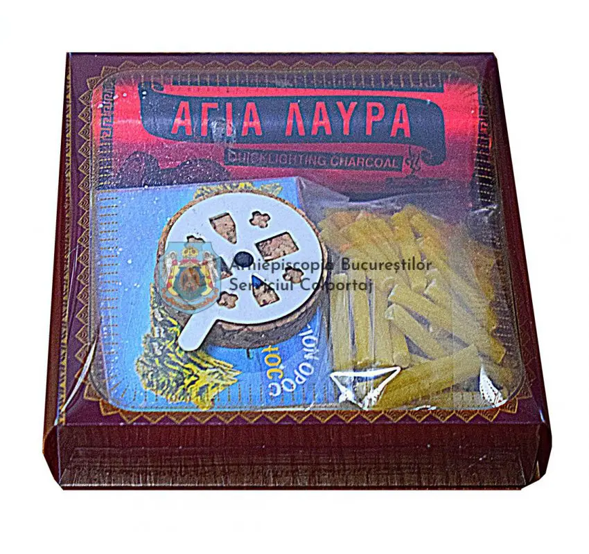 Set incienso, carbón, mecha