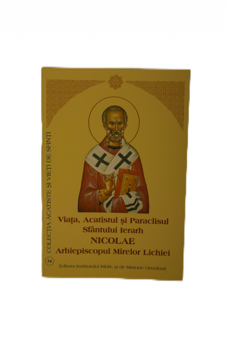 Viata si Acatistul Sfantului Ierarh Nicolae – Carte Ortodoxa Sfintita