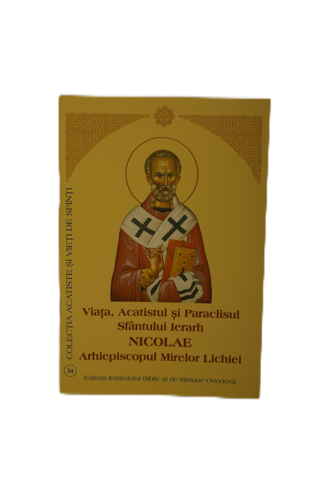 Viața și Acatistul Sfântului Ierarh Nicolae – Carte Ortodoxă Sfințită Viața și Acatistul Sfântului Ierarh Nicolae – Carte Ortodoxă Sfințită - imagine 1