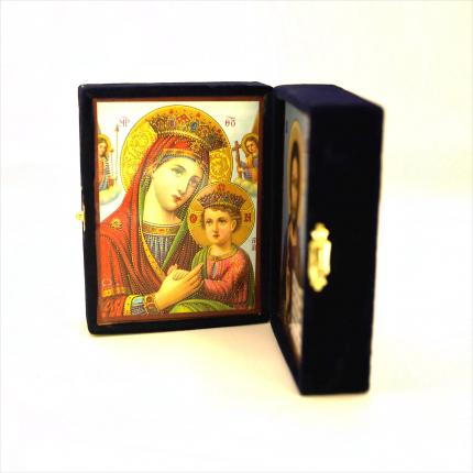 Icoană Diptică Maica Domnului si Iisus