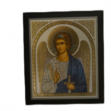 Icoană pe Lemn – Sfântul Înger Păzitor, 15×20 cm, Sfințită