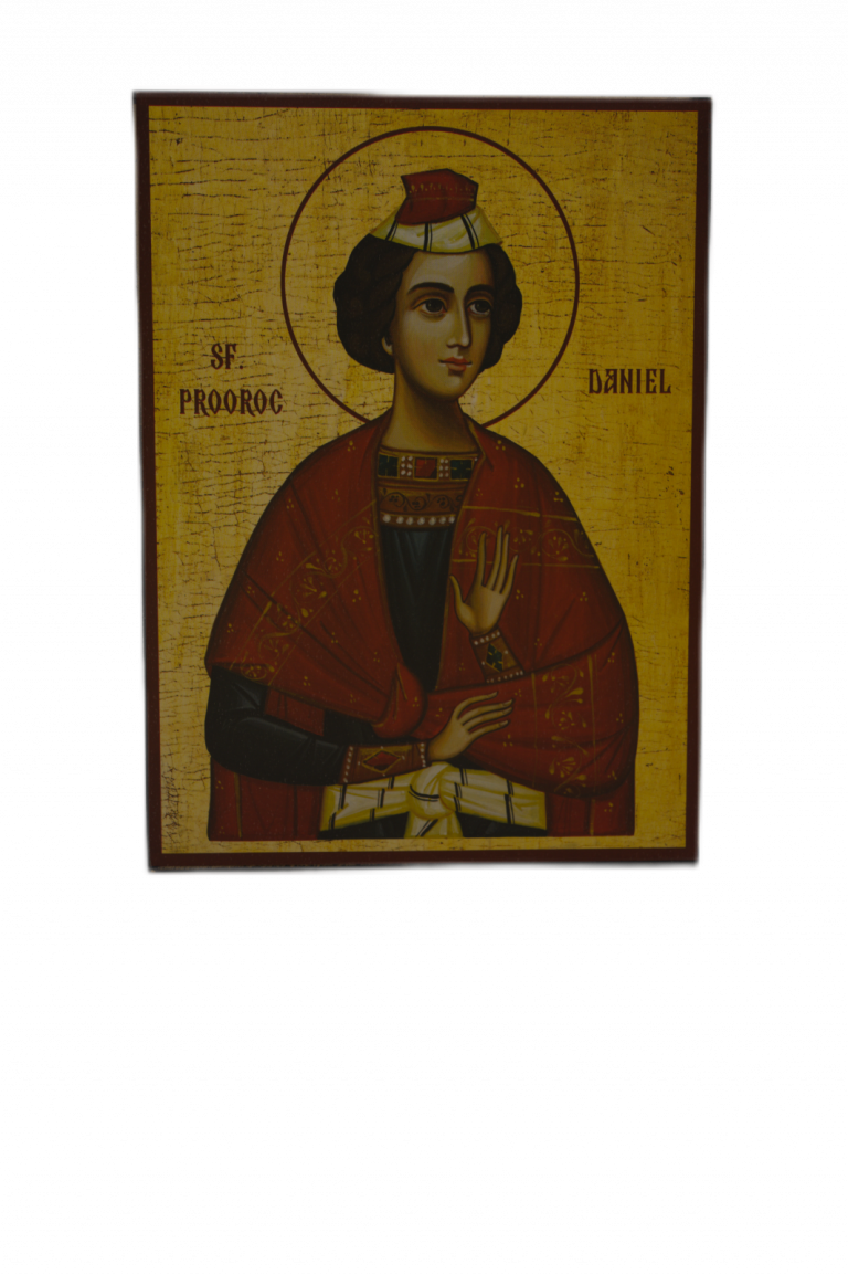 Icoana pe Lemn – Sfantul Prooroc Daniel 14×19 cm Sfintita