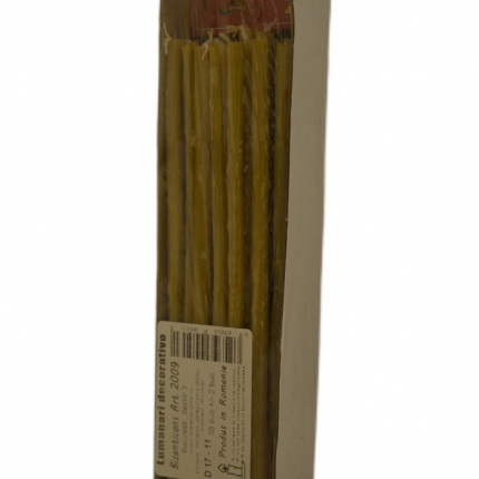 Lumânări Subțiri cu Chibrit – Set 35 Bucăți, Produs Ortodox