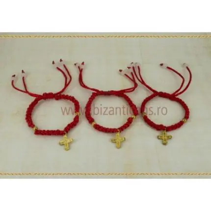 Metanie Textilă cu Cruce Metalică – Produs Ortodox Tradițional