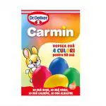 Carmin Vopsea Lichidă pentru Ouă de Paște în 4 Culori – Kit 60 Ouă pentru Paștele Ortodox