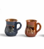 Canuta de tuica visinata din ceramică de Horezu 40 ml