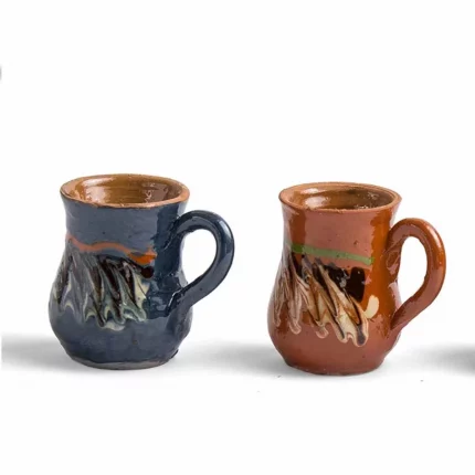 Canuta de tuica visinata din ceramică de Horezu 40 ml