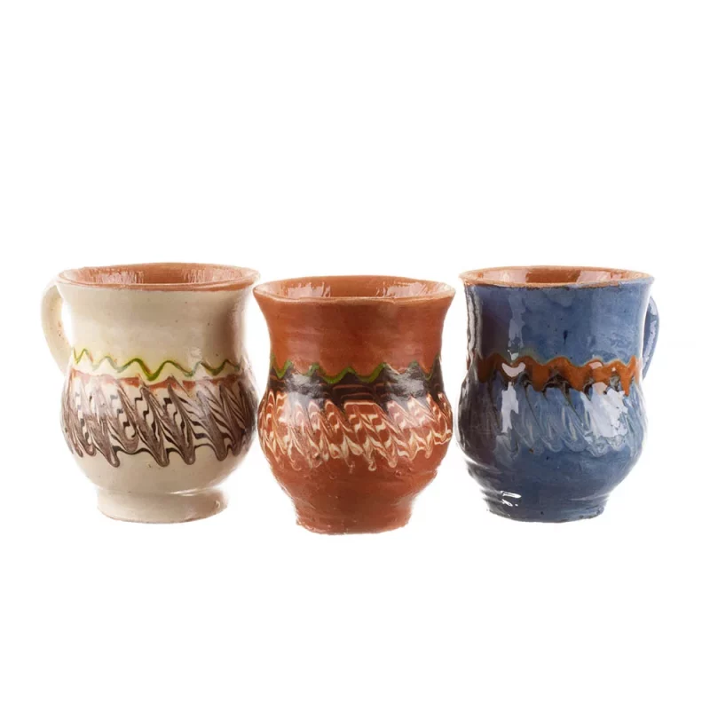 Canuta de tuica visinata din ceramică de Horezu 40 ml spania