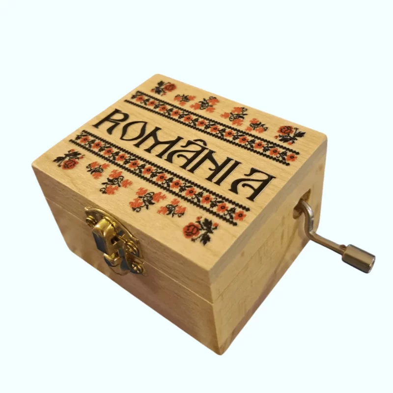 Cutie muzicala suvenir Romania