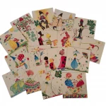 Felicitare Traditionala Pictata Manual - Diverse Modele 14 x 14 cm