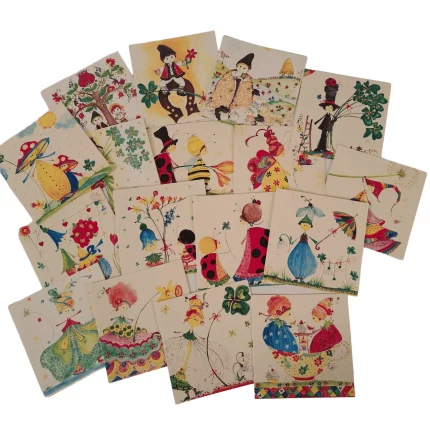 Felicitare Traditionala Pictata Manual - Diverse Modele 14 x 14 cm