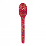 Lingura din lemn pictata manual Culoarea Rosie Spania