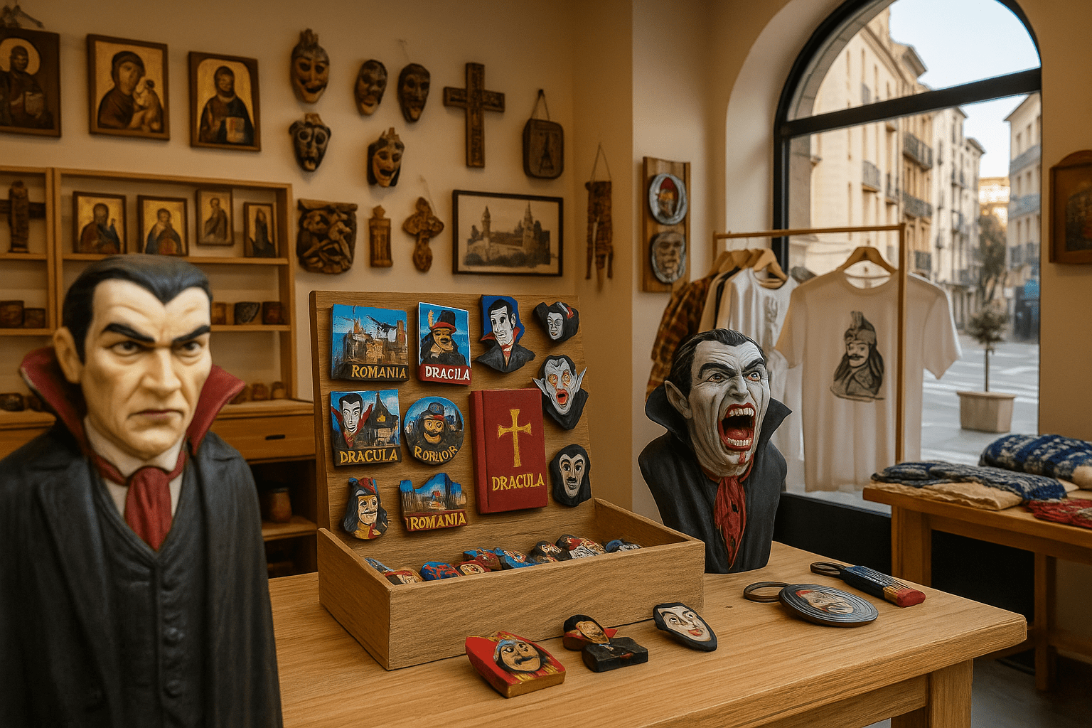Drácula en tu bolsillo: un trozo de Transilvania en España 1 tienda de Drácula en España