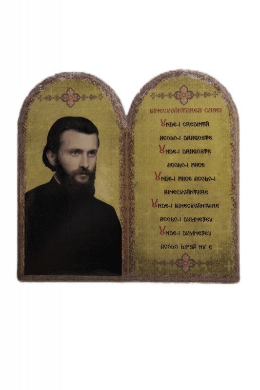 Binecuvantarea Casei – Arsenie Boca 20×20 cm Produs Ortodox