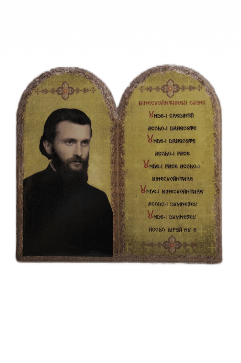 Binecuvantarea Casei – Arsenie Boca 20×20 cm Produs Ortodox