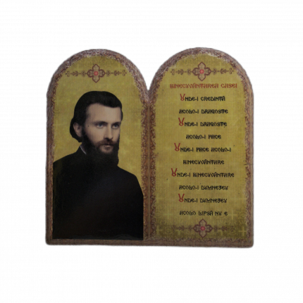 Binecuvântarea Casei – Arsenie Boca, 20×20 cm, Sfințită