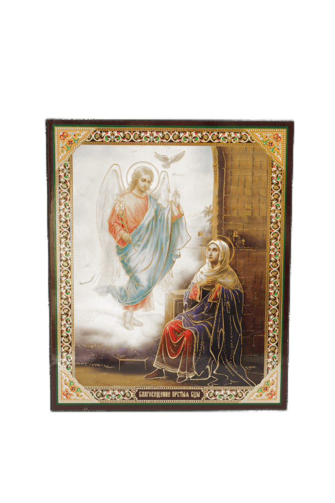 Icono de madera de la Anunciación (Modelo 2)