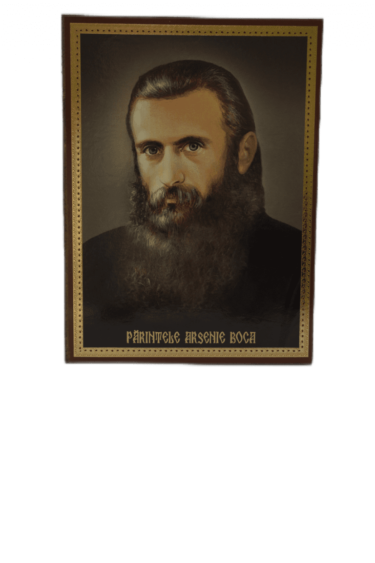 Icoana pe Lemn cu Parintele Arsenie Boca – 14×19 cm Produs Ortodox Sfintit
