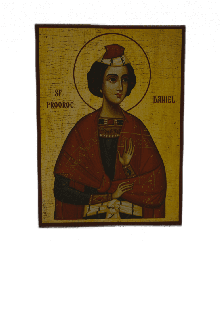 Icoana pe Lemn – Sfantul Prooroc Daniel 14×19 cm Sfintita