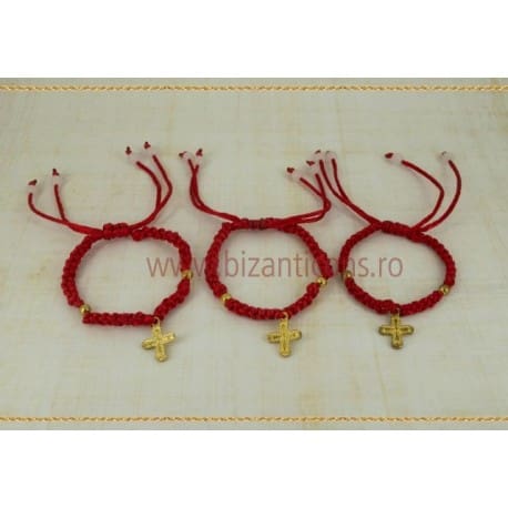 Metanie Textilă cu Cruce Metalică – Produs Ortodox Tradițional