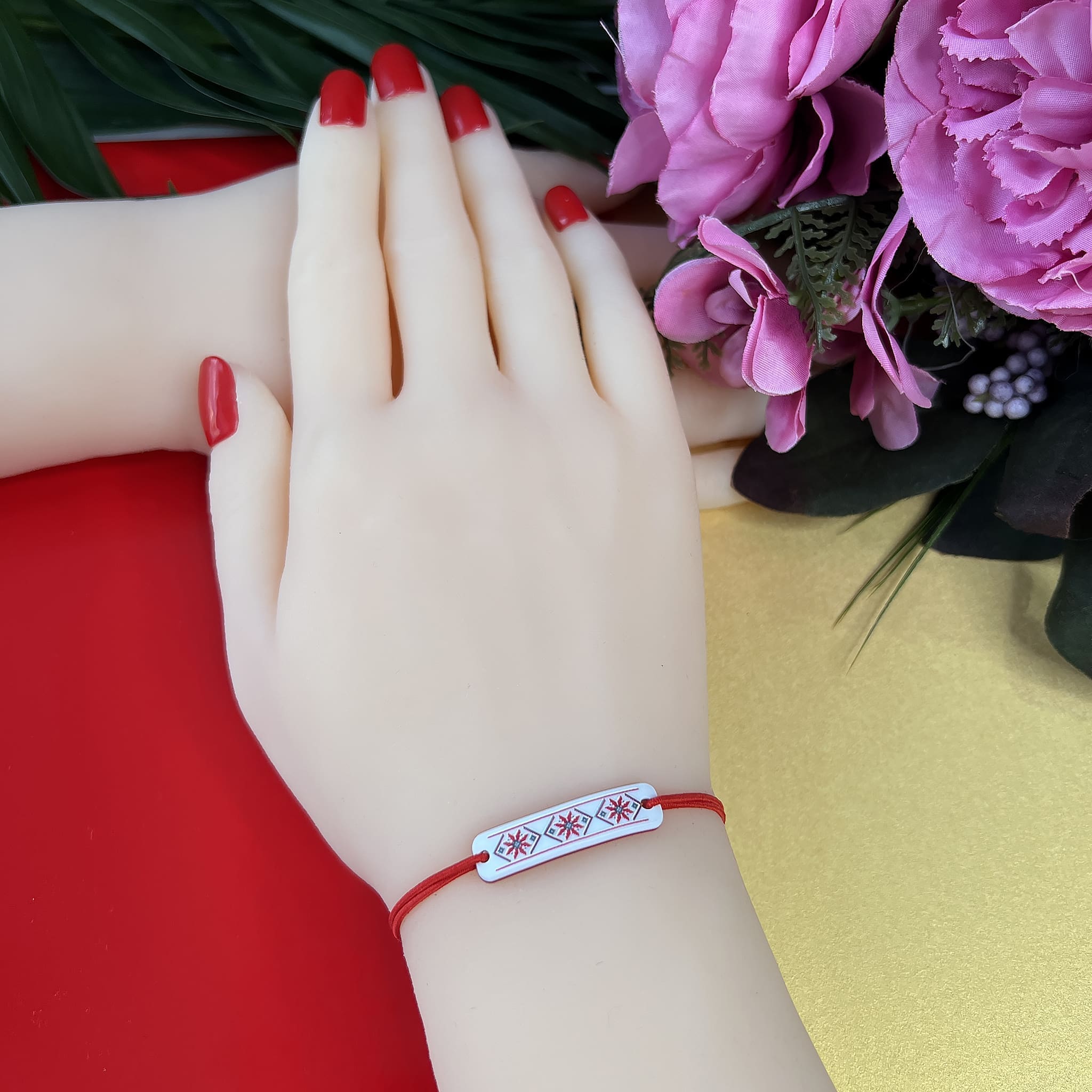 Mărțișor Brățară Tradiții Clasic cu punguță cadou și mesaj personalizat 5 Mărțișor Brățară Tradiții Clasic cu punguță cadou și mesaj personalizat - imagine 4