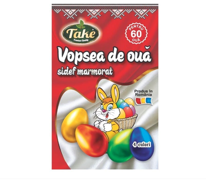 Pascua Ortodoxa Sidefata Pintura Huevo - Efecto Iridiscente Multicolor 60 Avena