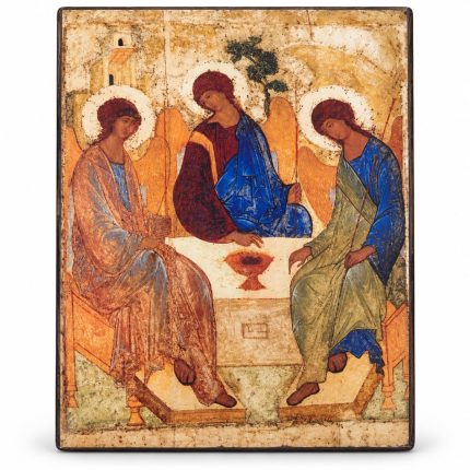 Icono Litografiado de la Santísima Trinidad – 14 x 19 cm